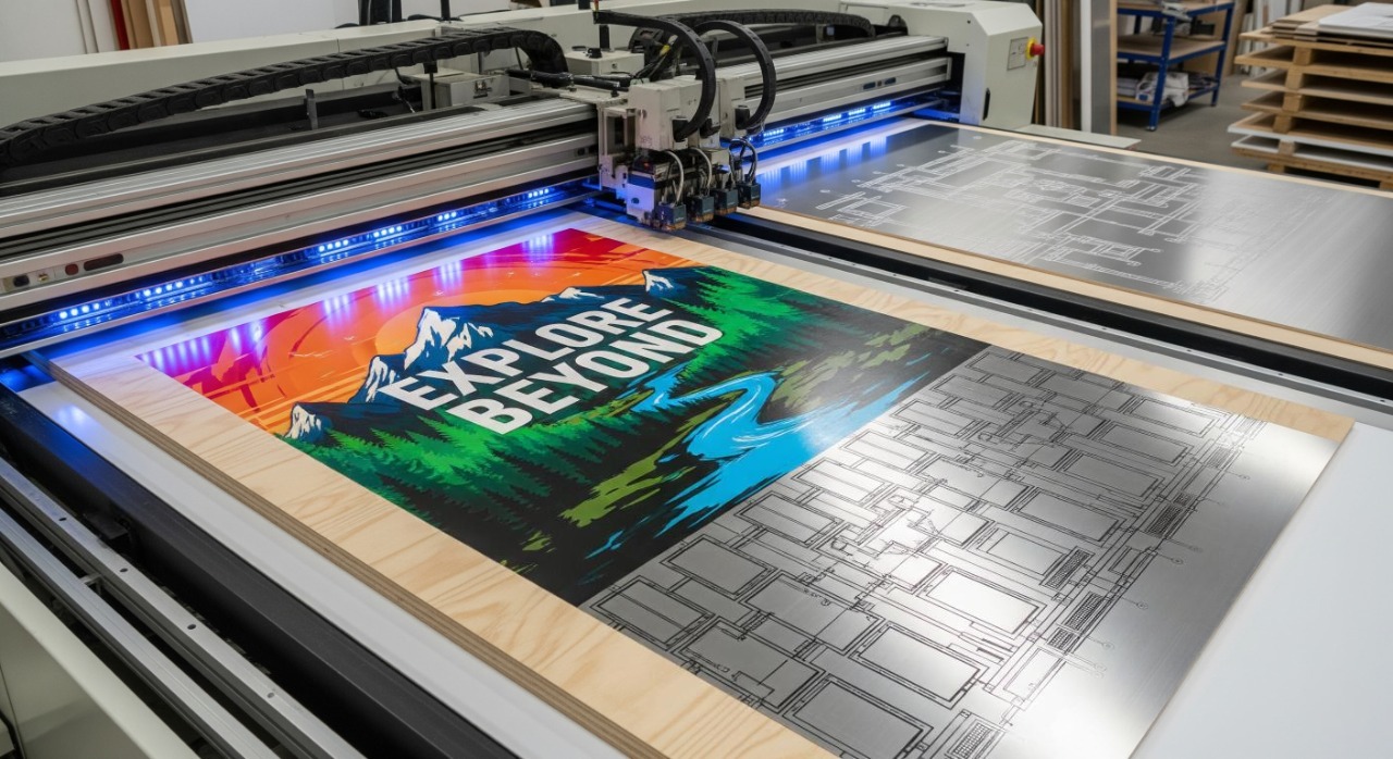 Advantages, Features and Usage Areas of UV Hybrid Printing Machines