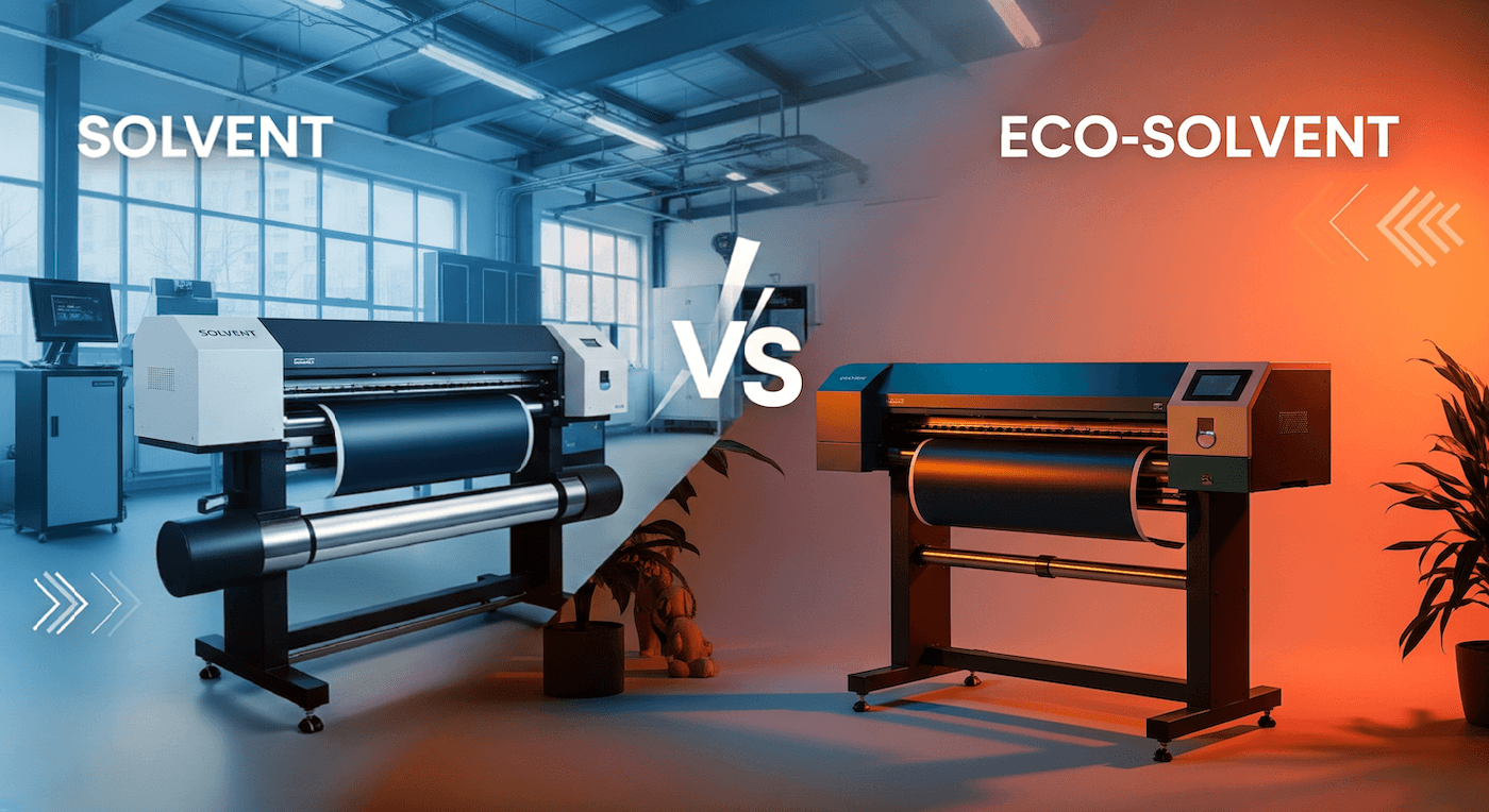 Differences Between Eco-solvent and Solvent Printing Machines