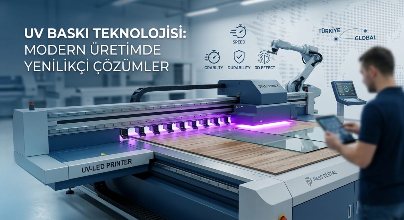 UV Baskı Makineleri Nedir? Fiyatları, Modelleri ve Kullanım Alanları (2026 Rehberi)