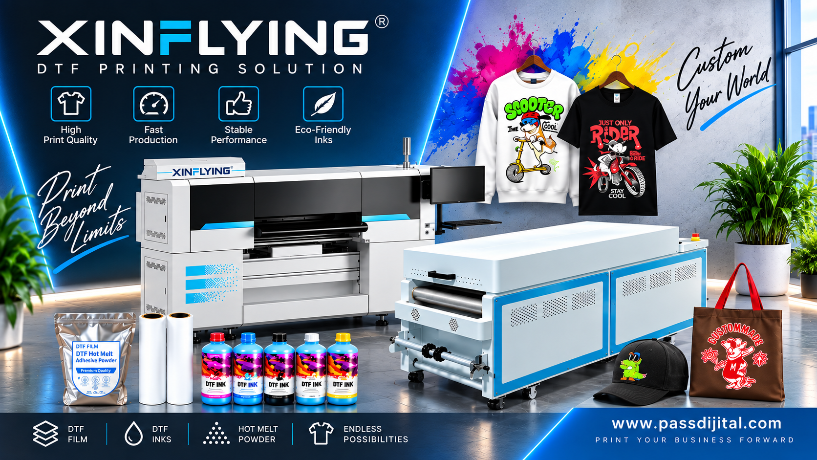 What Is a DTF Printing Machine and How Does It Work?