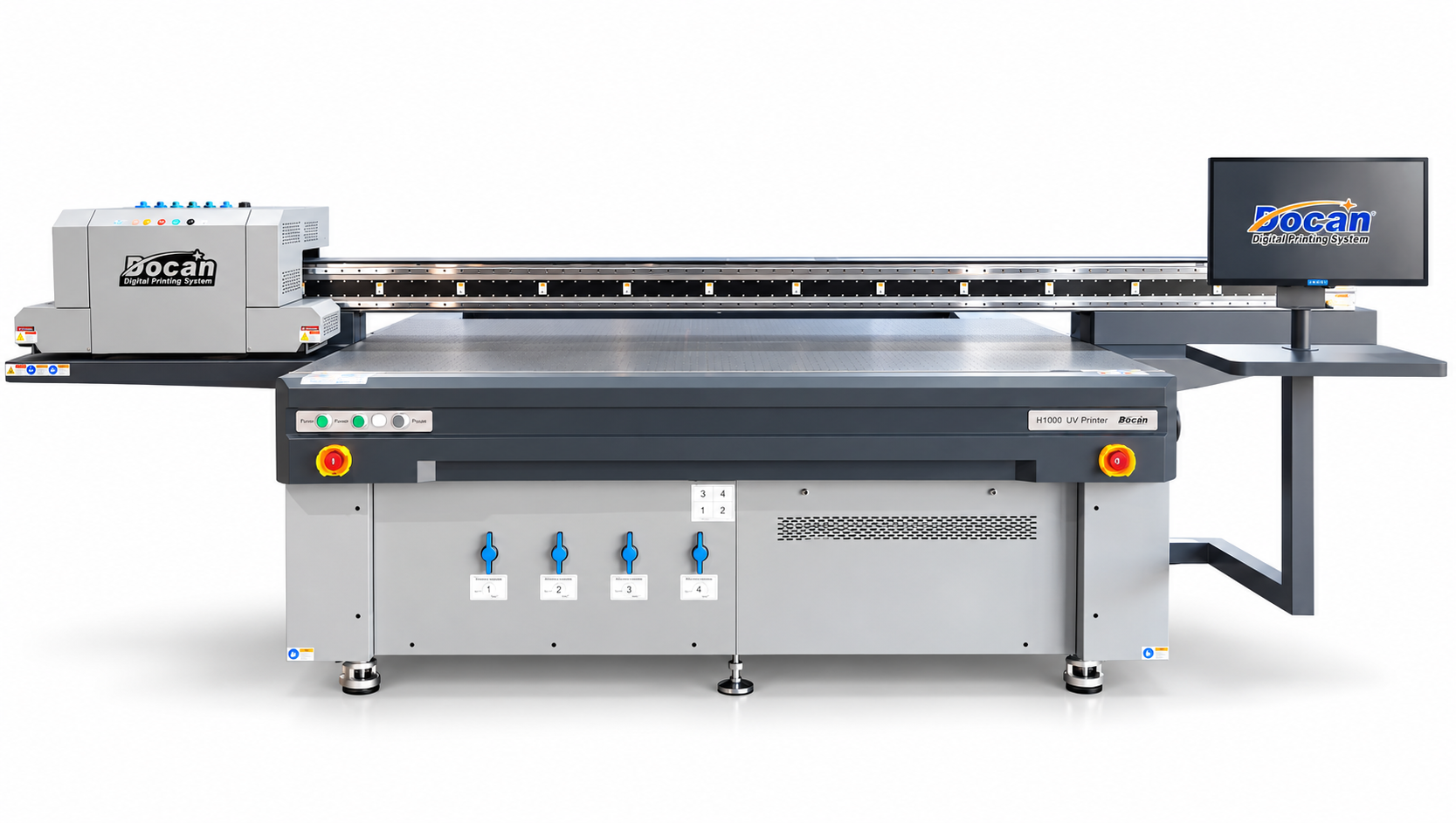 Flatbed UV Digital Printing Machine Kyocera, Ricoh