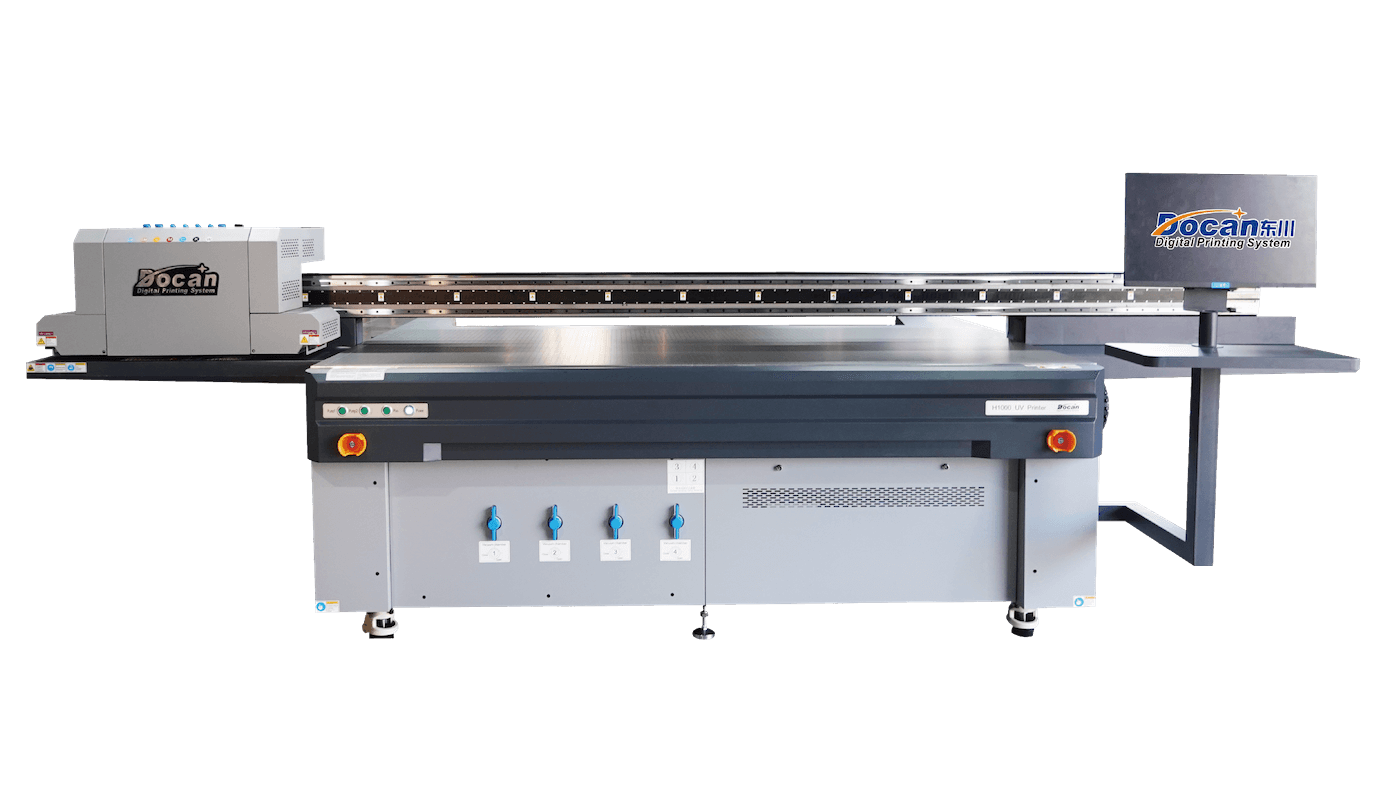 Flatbed UV Dijital Baskı Makinesi Kyocera, Ricoh