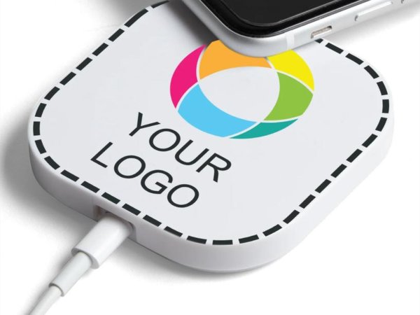 Logo Baskılı Kablosuz Şarj Aleti